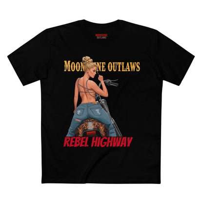Outlaw Angel Tee – Moonshine Outlaws Limited Edition